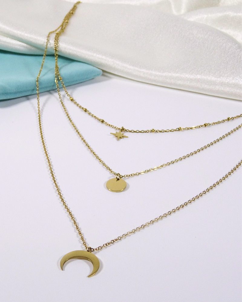 Collier Aurora doré