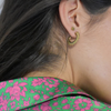 Miniature Boucles d'oreilles Soleil Doré