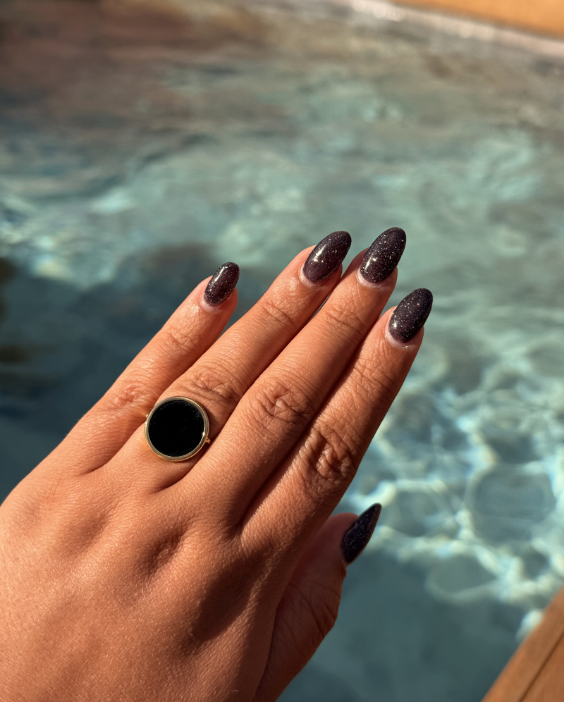 Bague Déesse Onyx