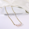 Miniature Collier Island Quartz Rose