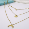 Miniature Collier Aurora doré