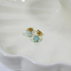 Miniature Boucles d'oreilles Amazonite