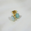 Miniature Boucles d'oreilles Amazonite