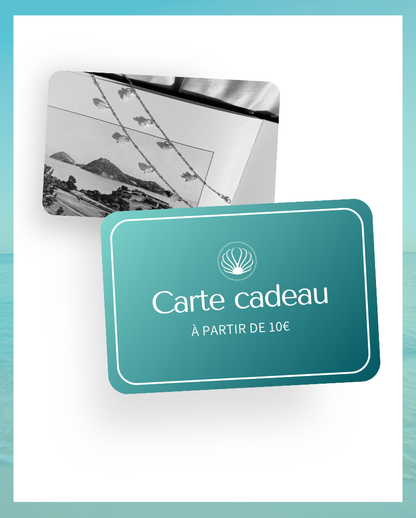 Carte Cadeau (de 10€ à 300€)