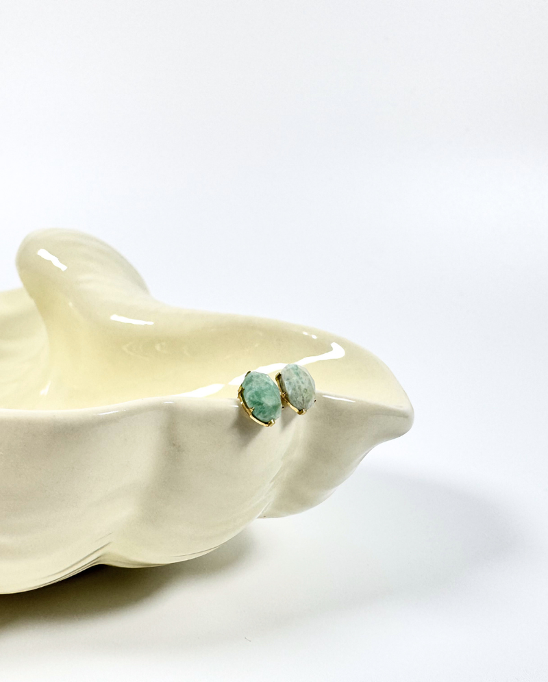 Boucles d'oreilles Amazonite