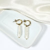 Miniature Boucles d'oreilles Mermaid