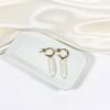 Miniature Boucles d'oreilles Mermaid