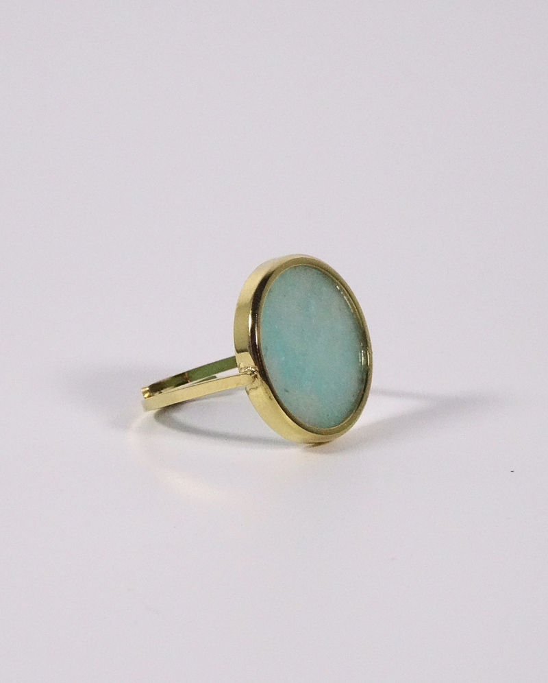 Bague Déesse Amazonite