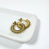 Miniature Boucles d'oreilles Soleil Doré
