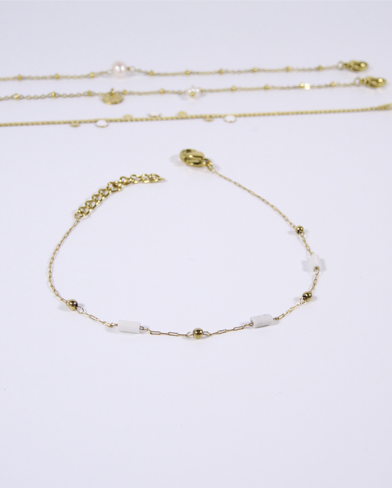 Bracelet Tiny White
