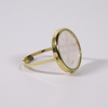 Miniature Bague Déesse Quartz Rose