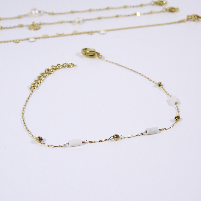 Bracelet Tiny White